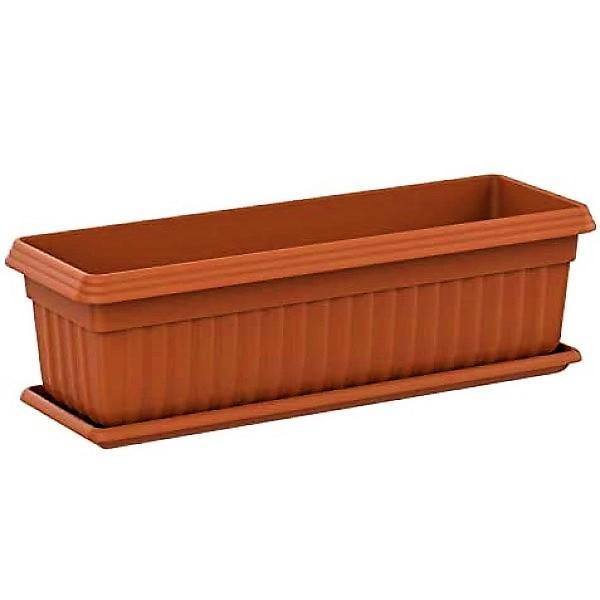 Cosmoplast Rectangular Planter - www.FOP.ae Buy online Best and Healthy Plants and quality products guarantee in Dubai Plants Shop in Dubai Abu Dhabi all over UAE Plants near me Fresh Plants in Dubai where to buy plants in UAE - FOP.ae