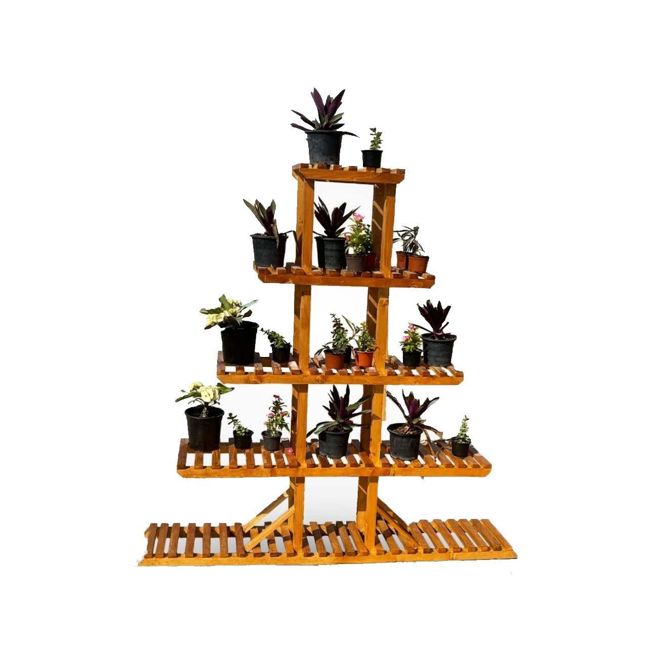 Handmade Five Tier Planter Shelf - www.FOP.ae Buy online Best and Healthy Plants and quality products guarantee in Dubai Plants Shop in Dubai Abu Dhabi all over UAE Plants near me Fresh Plants in Dubai where to buy plants in UAE - FOP.ae