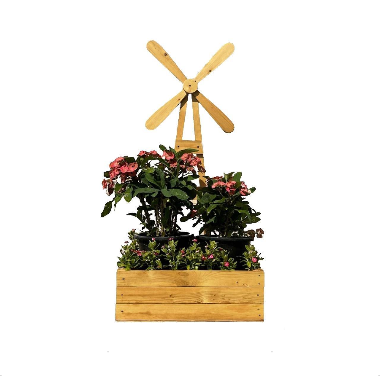 Handmade Fan Wheel Planter - www.FOP.ae Buy online Best and Healthy Plants and quality products guarantee in Dubai Plants Shop in Dubai Abu Dhabi all over UAE Plants near me Fresh Plants in Dubai where to buy plants in UAE - FOP.ae
