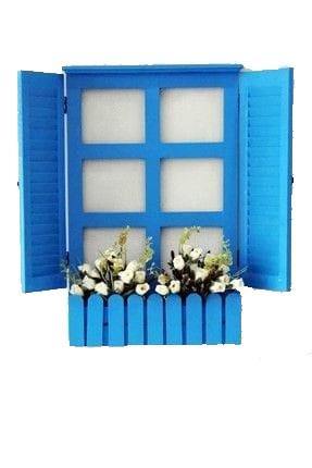 Handmade Blue Royal Window Planter - www.FOP.ae Buy online Best and Healthy Plants and quality products guarantee in Dubai Plants Shop in Dubai Abu Dhabi all over UAE Plants near me Fresh Plants in Dubai where to buy plants in UAE - FOP.ae