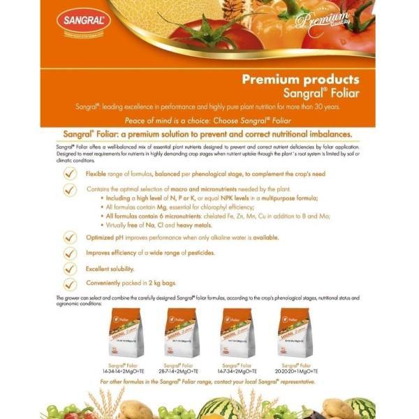 Sangral NPK and Micronutrients Fruits and Flowers Fertilizer - www.FOP.ae Buy online Best and Healthy Plants and quality products guarantee in Dubai Plants Shop in Dubai Abu Dhabi all over UAE Plants near me Fresh Plants in Dubai where to buy plants in UAE - FOP.ae