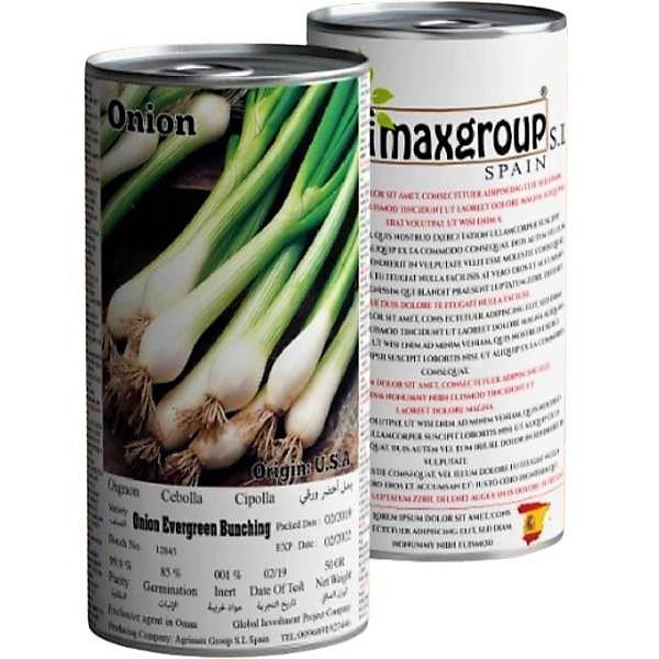 Evergreen Bunching Onions Seeds Tin - www.FOP.ae Buy online Best and Healthy Plants and quality products guarantee in Dubai Plants Shop in Dubai Abu Dhabi all over UAE Plants near me Fresh Plants in Dubai where to buy plants in UAE - FOP.ae