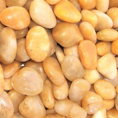 Yellow pebbles 3-5cm - www.FOP.ae Buy online Best and Healthy Plants and quality products guarantee in Dubai Plants Shop in Dubai Abu Dhabi all over UAE Plants near me Fresh Plants in Dubai where to buy plants in UAE - FOP.ae