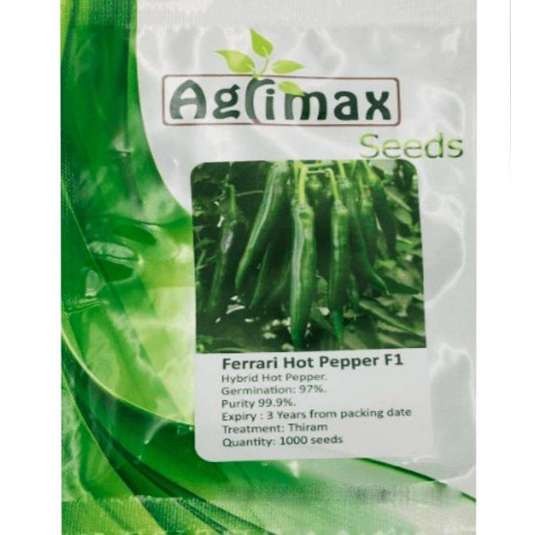 Hot Pepper Ferrari F1 Premium Seeds - www.FOP.ae Buy online Best and Healthy Plants and quality products guarantee in Dubai Plants Shop in Dubai Abu Dhabi all over UAE Plants near me Fresh Plants in Dubai where to buy plants in UAE - FOP.ae