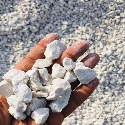 Gravel White 1-2cm - www.FOP.ae Buy online Best and Healthy Plants and quality products guarantee in Dubai Plants Shop in Dubai Abu Dhabi all over UAE Plants near me Fresh Plants in Dubai where to buy plants in UAE - FOP.ae