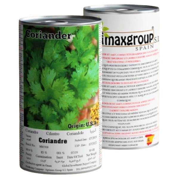 Coriander Seeds Tin - www.FOP.ae Buy online Best and Healthy Plants and quality products guarantee in Dubai Plants Shop in Dubai Abu Dhabi all over UAE Plants near me Fresh Plants in Dubai where to buy plants in UAE - FOP.ae