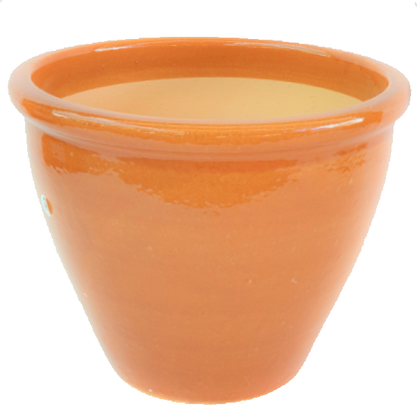Ceramic Rolled Rim Pot - www.FOP.ae Buy online Best and Healthy Plants and quality products guarantee in Dubai Plants Shop in Dubai Abu Dhabi all over UAE Plants near me Fresh Plants in Dubai where to buy plants in UAE - FOP.ae