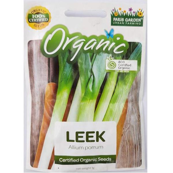 Organic Leek Seeds by Paris Garden Seeds - www.FOP.ae Buy online Best and Healthy Plants and quality products guarantee in Dubai Plants Shop in Dubai Abu Dhabi all over UAE Plants near me Fresh Plants in Dubai where to buy plants in UAE - FOP.ae