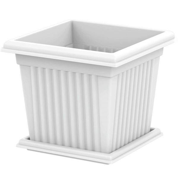 Cosmoplast Square Planter - www.FOP.ae Buy online Best and Healthy Plants and quality products guarantee in Dubai Plants Shop in Dubai Abu Dhabi all over UAE Plants near me Fresh Plants in Dubai where to buy plants in UAE - FOP.ae