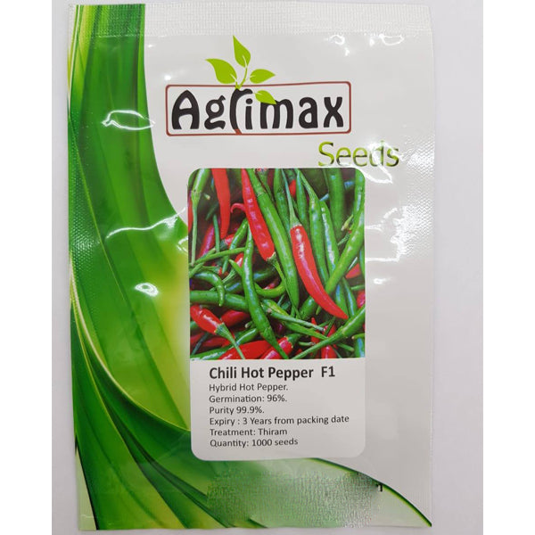 Chili Hot pepper Premium Quality Seeds - www.FOP.ae Buy online Best and Healthy Plants and quality products guarantee in Dubai Plants Shop in Dubai Abu Dhabi all over UAE Plants near me Fresh Plants in Dubai where to buy plants in UAE - FOP.ae