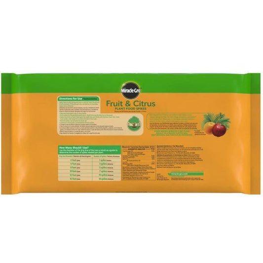 Miracle-Gro Fruit & Citrus Fertilizer Spikes - www.FOP.ae Buy online Best and Healthy Plants and quality products guarantee in Dubai Plants Shop in Dubai Abu Dhabi all over UAE Plants near me Fresh Plants in Dubai where to buy plants in UAE - FOP.ae