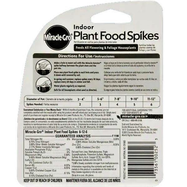 Miracle-Gro Indoor Plant Food - www.FOP.ae Buy online Best and Healthy Plants and quality products guarantee in Dubai Plants Shop in Dubai Abu Dhabi all over UAE Plants near me Fresh Plants in Dubai where to buy plants in UAE - FOP.ae