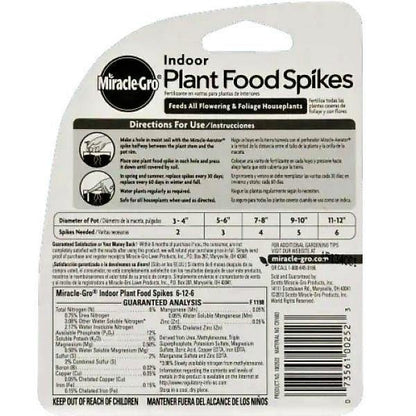 Miracle-Gro Indoor Plant Food - www.FOP.ae Buy online Best and Healthy Plants and quality products guarantee in Dubai Plants Shop in Dubai Abu Dhabi all over UAE Plants near me Fresh Plants in Dubai where to buy plants in UAE - FOP.ae