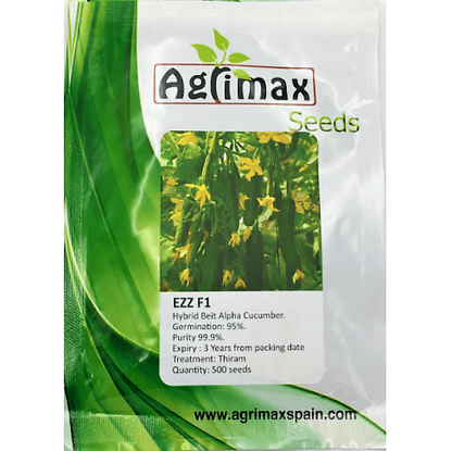 Cucumber Ezz F1 Premium Quality Seeds - www.FOP.ae Buy online Best and Healthy Plants and quality products guarantee in Dubai Plants Shop in Dubai Abu Dhabi all over UAE Plants near me Fresh Plants in Dubai where to buy plants in UAE - FOP.ae
