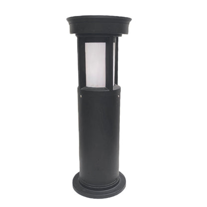 Solar Bolard Lamp Black - www.FOP.ae Buy online Best and Healthy Plants and quality products guarantee in Dubai Plants Shop in Dubai Abu Dhabi all over UAE Plants near me Fresh Plants in Dubai where to buy plants in UAE - FOP.ae