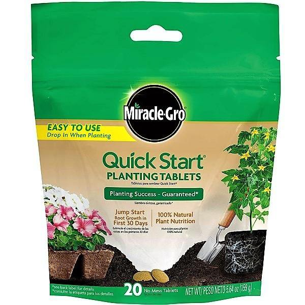 Miracle-Gro- Quick Start Planting Tablets - www.FOP.ae Buy online Best and Healthy Plants and quality products guarantee in Dubai Plants Shop in Dubai Abu Dhabi all over UAE Plants near me Fresh Plants in Dubai where to buy plants in UAE - FOP.ae