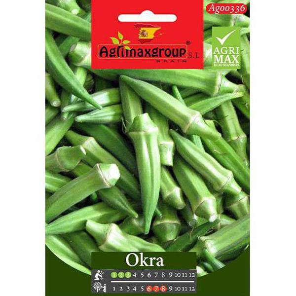 Okra Seeds - www.FOP.ae Buy online Best and Healthy Plants and quality products guarantee in Dubai Plants Shop in Dubai Abu Dhabi all over UAE Plants near me Fresh Plants in Dubai where to buy plants in UAE - FOP.ae