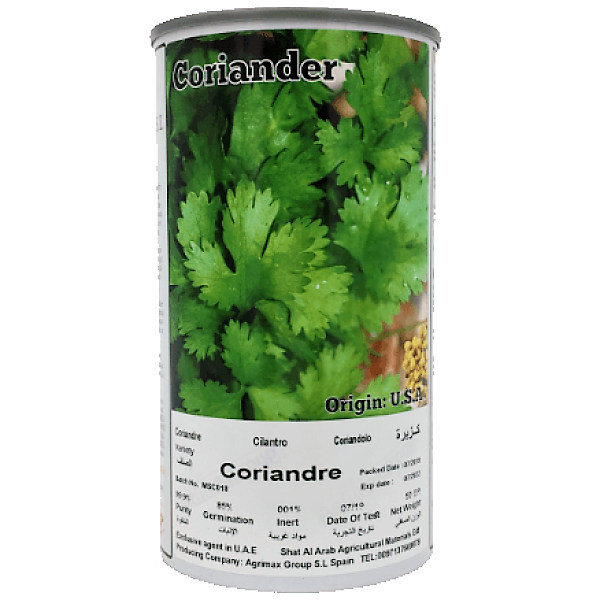 Coriander Seeds Tin - www.FOP.ae Buy online Best and Healthy Plants and quality products guarantee in Dubai Plants Shop in Dubai Abu Dhabi all over UAE Plants near me Fresh Plants in Dubai where to buy plants in UAE - FOP.ae