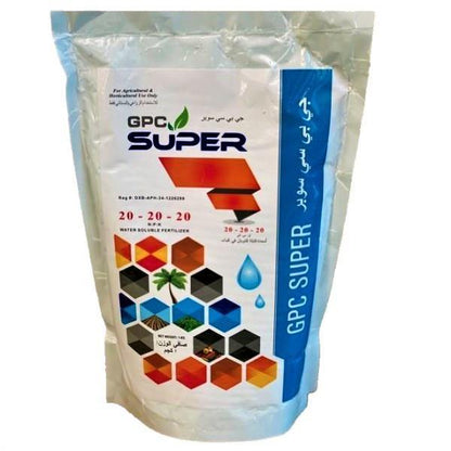 GPC Super NPK 20-20-20, Water Soluble Fertilizer - www.FOP.ae Buy online Best and Healthy Plants and quality products guarantee in Dubai Plants Shop in Dubai Abu Dhabi all over UAE Plants near me Fresh Plants in Dubai where to buy plants in UAE - FOP.ae