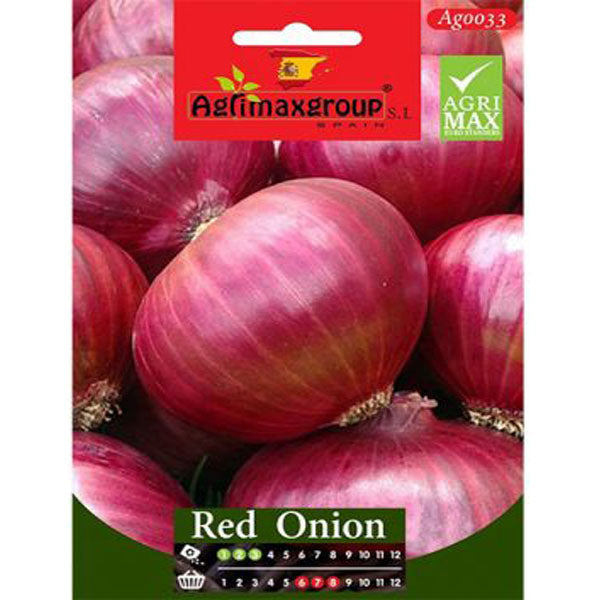 Red Onion Agrimax seeds - www.FOP.ae Buy online Best and Healthy Plants and quality products guarantee in Dubai Plants Shop in Dubai Abu Dhabi all over UAE Plants near me Fresh Plants in Dubai where to buy plants in UAE - FOP.ae