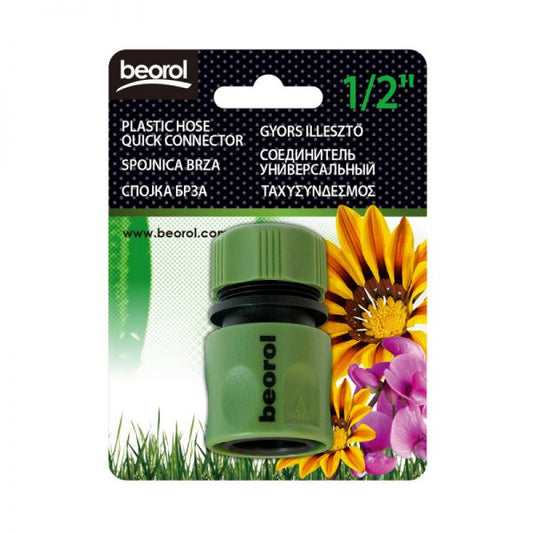 Beorol Plastic Hose Quick Connector 1/2 - www.FOP.ae Buy online Best and Healthy Plants and quality products guarantee in Dubai Plants Shop in Dubai Abu Dhabi all over UAE Plants near me Fresh Plants in Dubai where to buy plants in UAE - FOP.ae