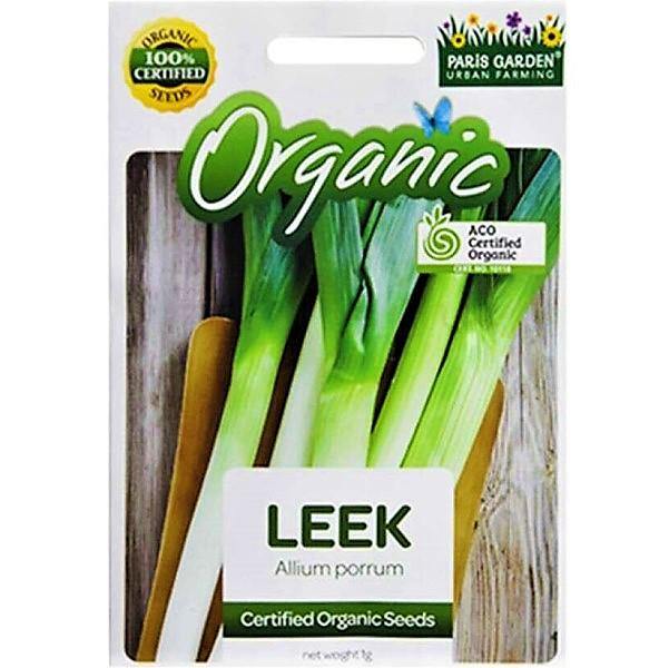 Organic Leek Seeds by Paris Garden Seeds - www.FOP.ae Buy online Best and Healthy Plants and quality products guarantee in Dubai Plants Shop in Dubai Abu Dhabi all over UAE Plants near me Fresh Plants in Dubai where to buy plants in UAE - FOP.ae