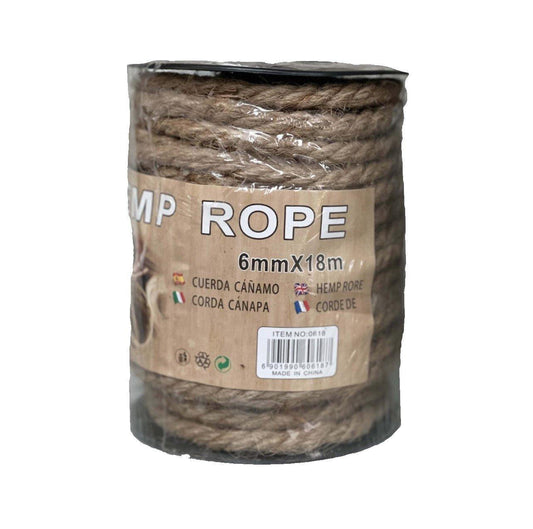 Jute Rope 6mmx18m - www.FOP.ae Buy online Best and Healthy Plants and quality products guarantee in Dubai Plants Shop in Dubai Abu Dhabi all over UAE Plants near me Fresh Plants in Dubai where to buy plants in UAE - FOP.ae
